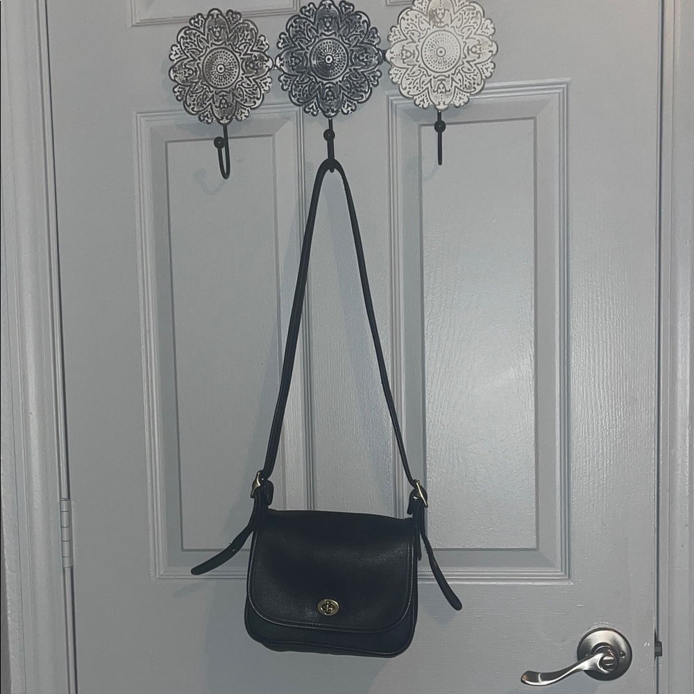 Coach Black Shoulder Bag